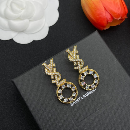 Boucles d'oreilles Saint Diamants 18 carats