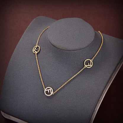 18K F is Necklace