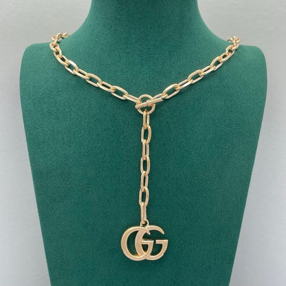18K GG Gold Chain Necklace