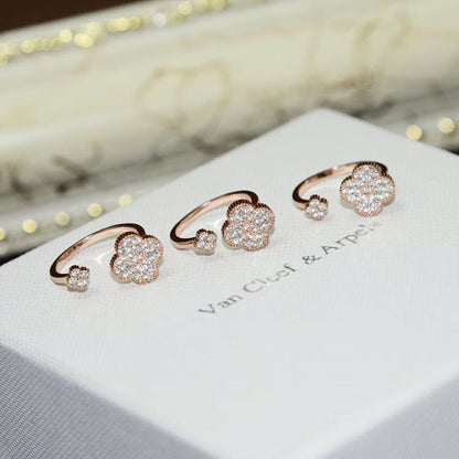 18K Magic Alhambra Diamond Ring