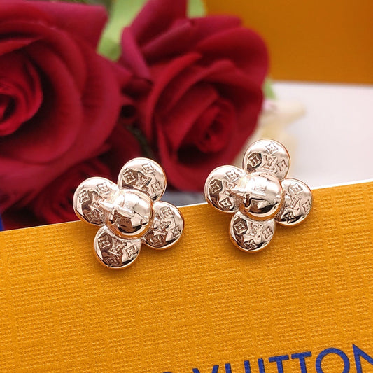 Boucles d'oreilles Louis Vivienne 18 carats