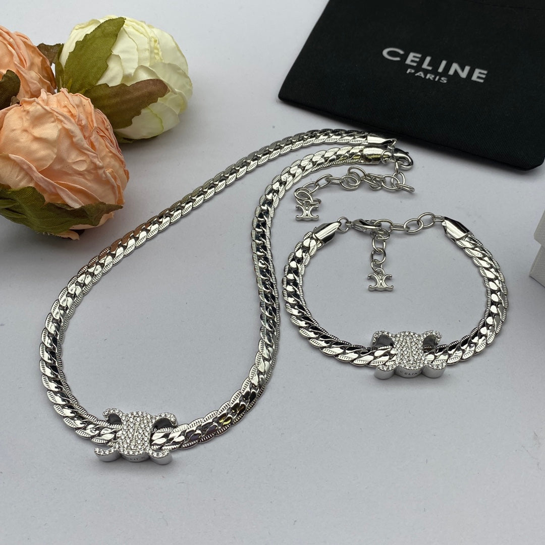 Bracelet chaîne cœur 18 carats