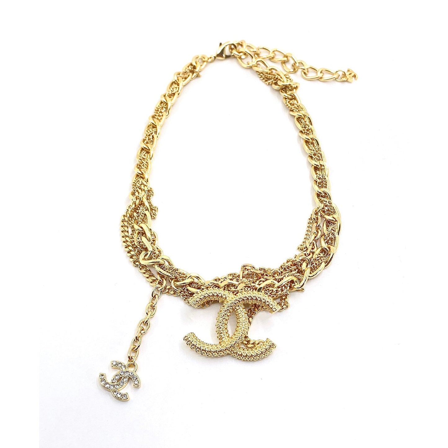 18K CHANEL Classic CC Necklace