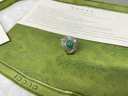 Double G Garden Snake Interlocking G Ring
