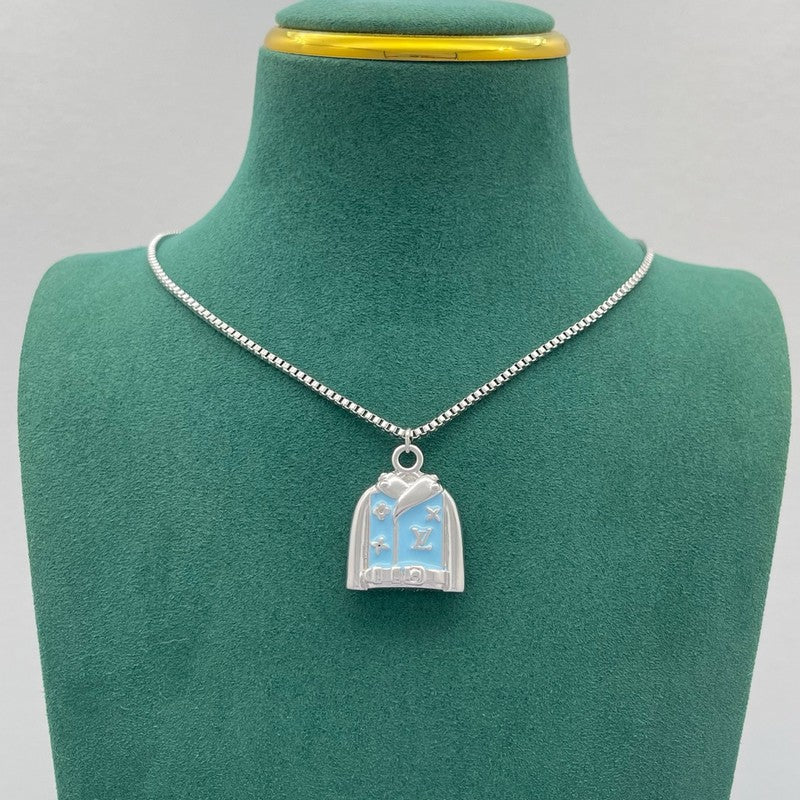 18K Louis Dress Gold Necklace