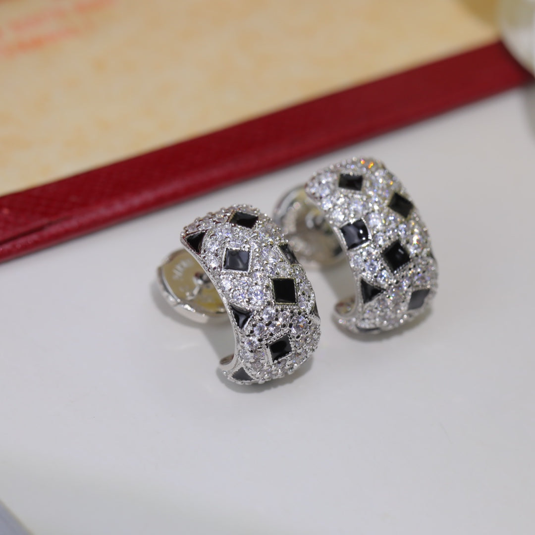 18k Panthère De Earrings