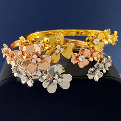 Bracelet Frivole Sept Fleurs 18K