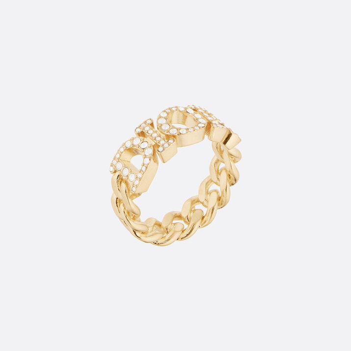 18K Dior Revolution Chain Ring