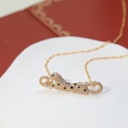 18K Panthère De Diamonds Necklace