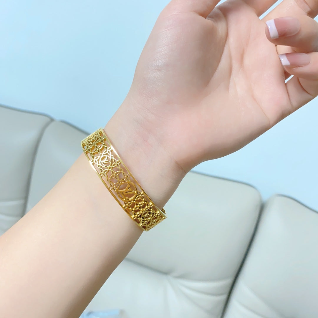 Bracelet Creux Louis 18K