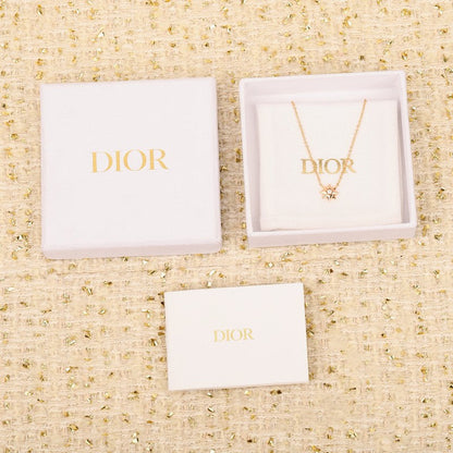 18K CD Star Diamond Necklace