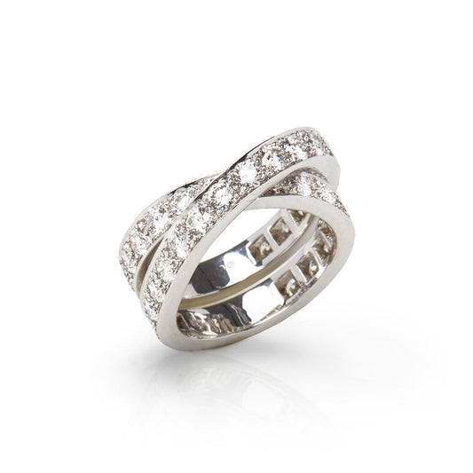 18K Cartier Paris Nouvelle Vague ring