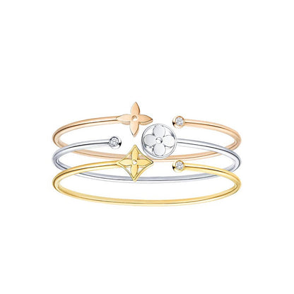 18K Louis Blossom Gold Bracelet