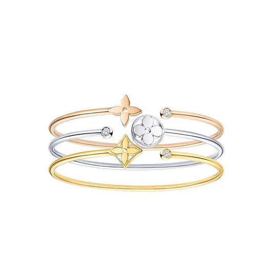 18K Louis Blossom Gold Bracelet