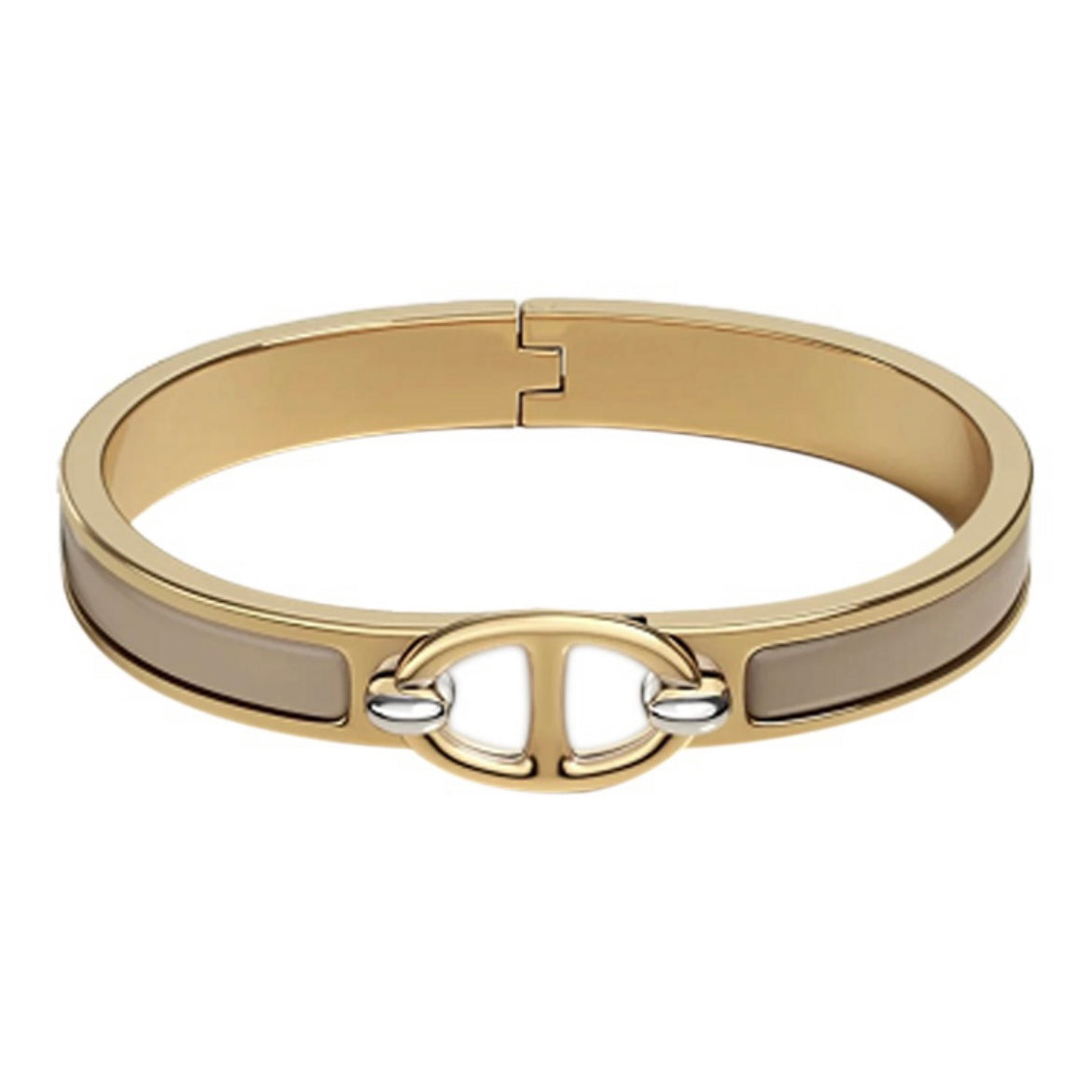 18K Mini Clic Chaîne D'ancre H Bracelet