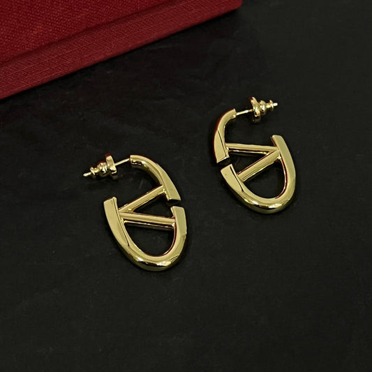 18K Valentino Gold Earrings