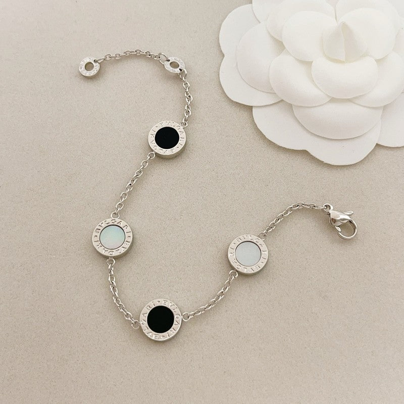 BVLG White Gold Bracelet
