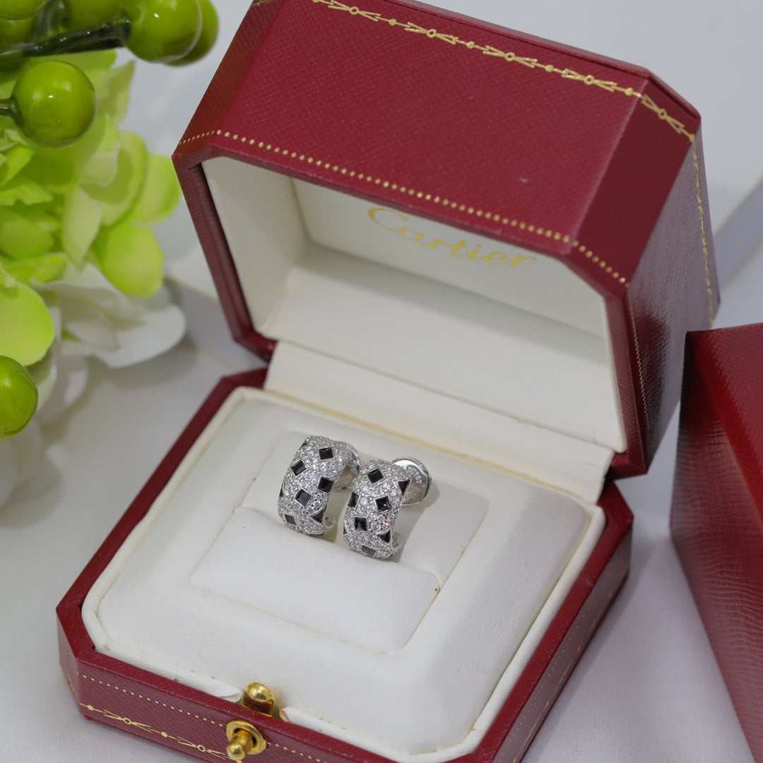 18k Panthère De Earrings