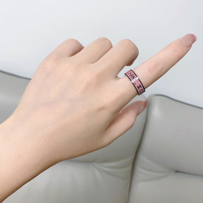 18K CC Coco Pink Ring