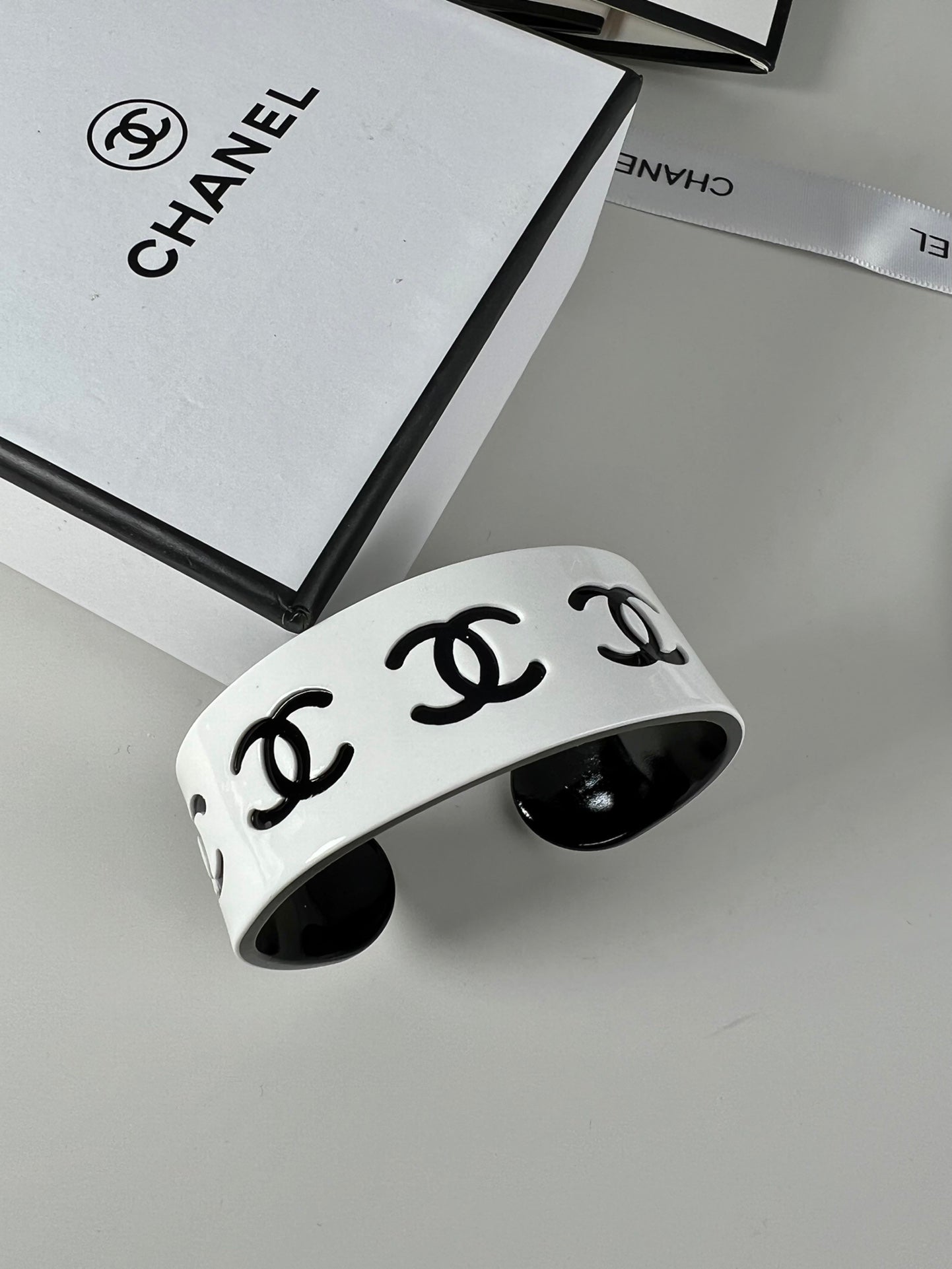 18K CC COCO Cuff Bracelet