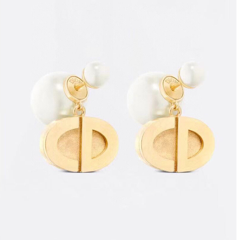 18K Dior Tribales Pearls Earrings