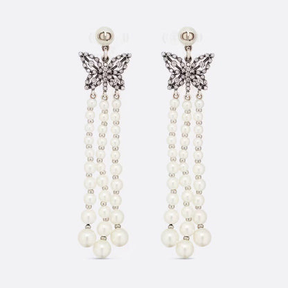 18K Dior Papillon De Nuit Earrings