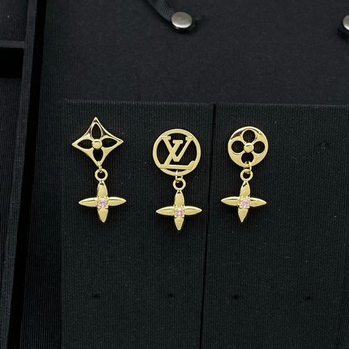 18K Louis Blossom Gold Earrings