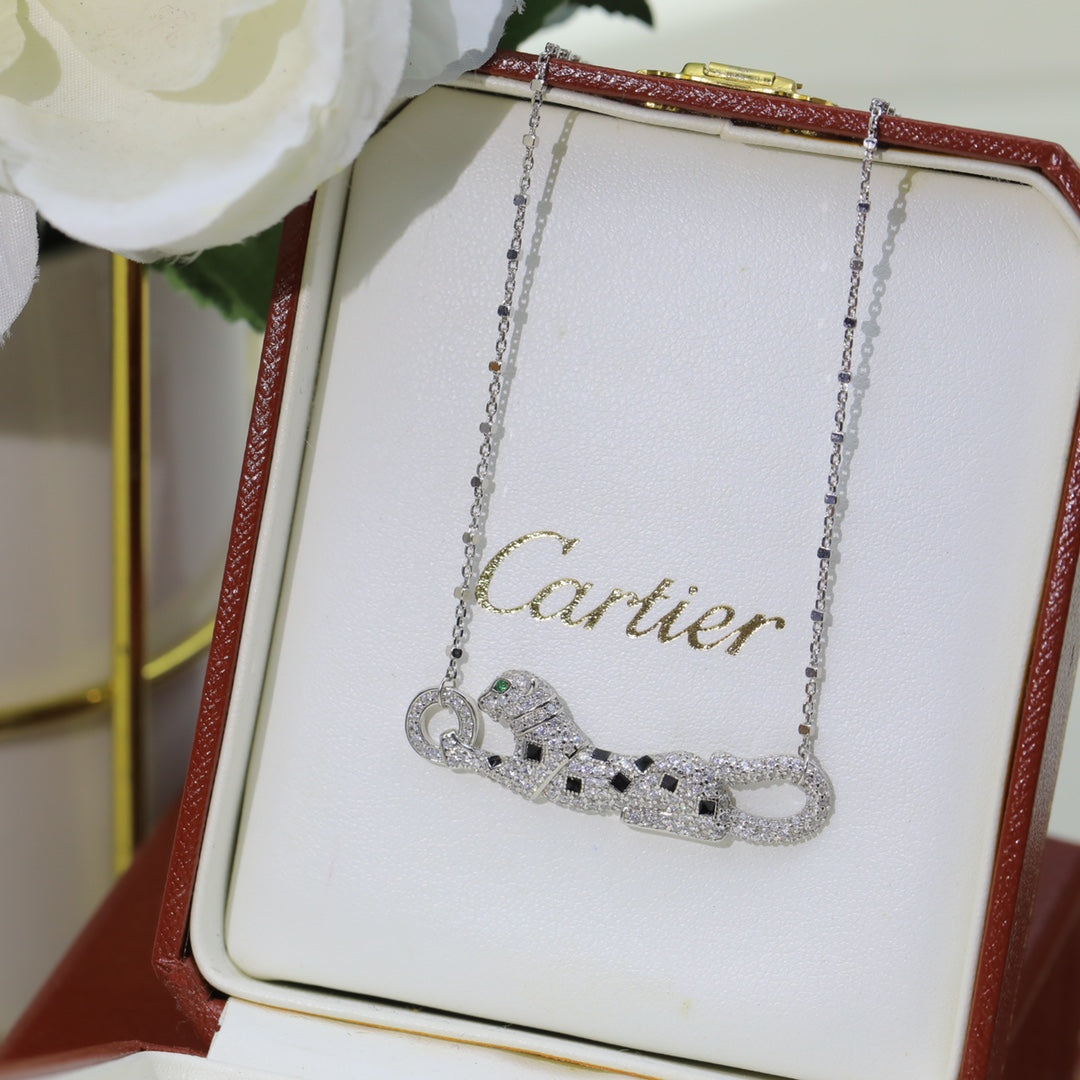 18K Panthère De Diamonds Necklace