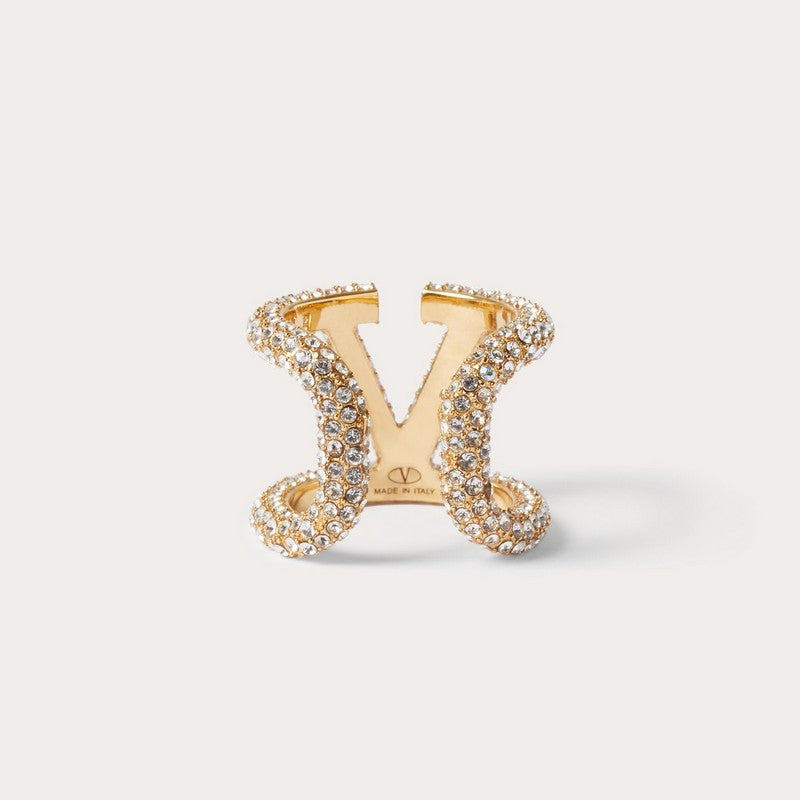 Vlogo Signature Diamond Ring