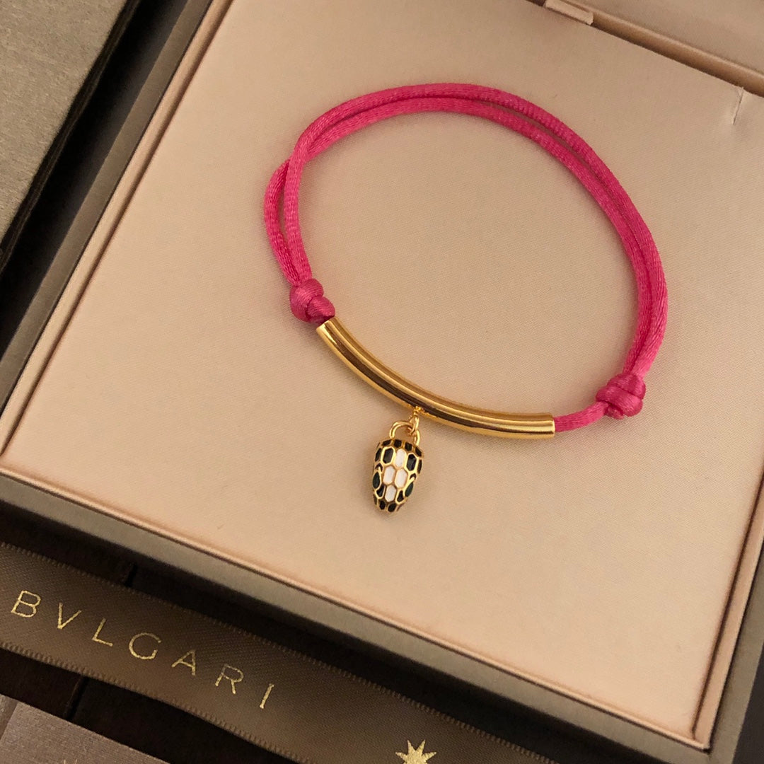 18K BV Serpenti Forever Pink Bracelet