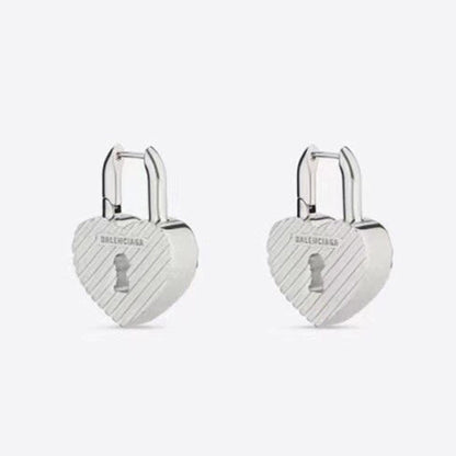 Boucles d'oreilles BB Hear Lock en 18 carats