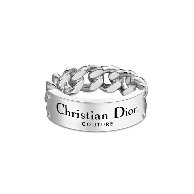 18K Dior Couture Chain Link Ring