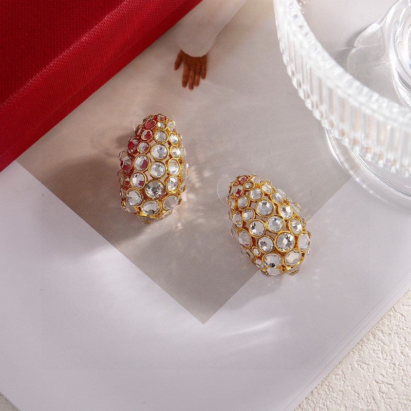 Vlogo Crystal Earrings