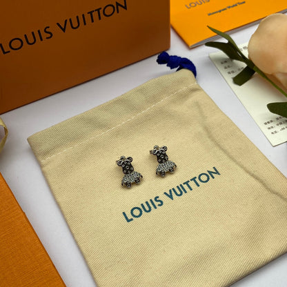 Boucles D'oreilles Ours Louis 18 Carats