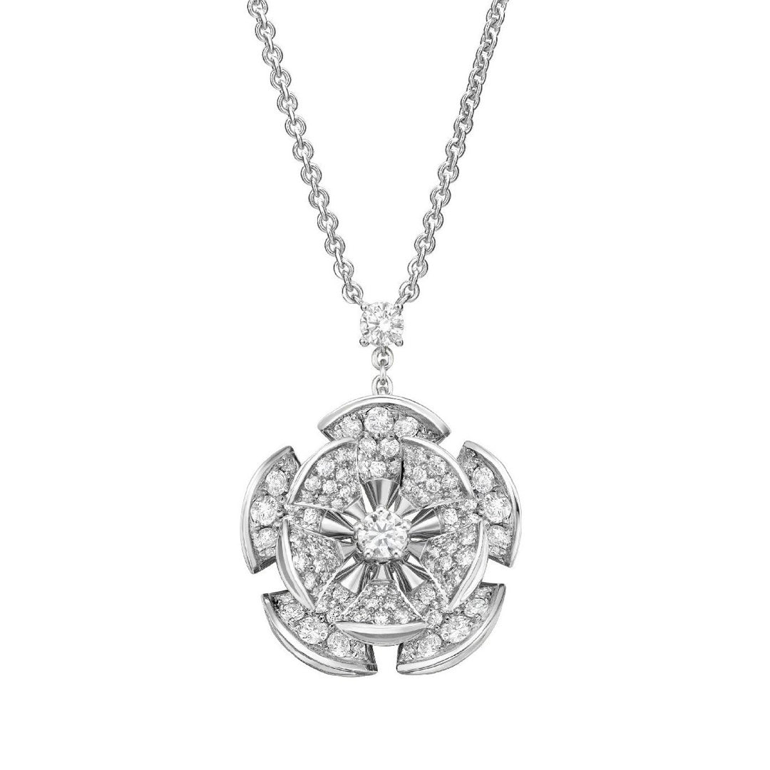 18K BVLGARI Divas' Dream Diamond Necklace