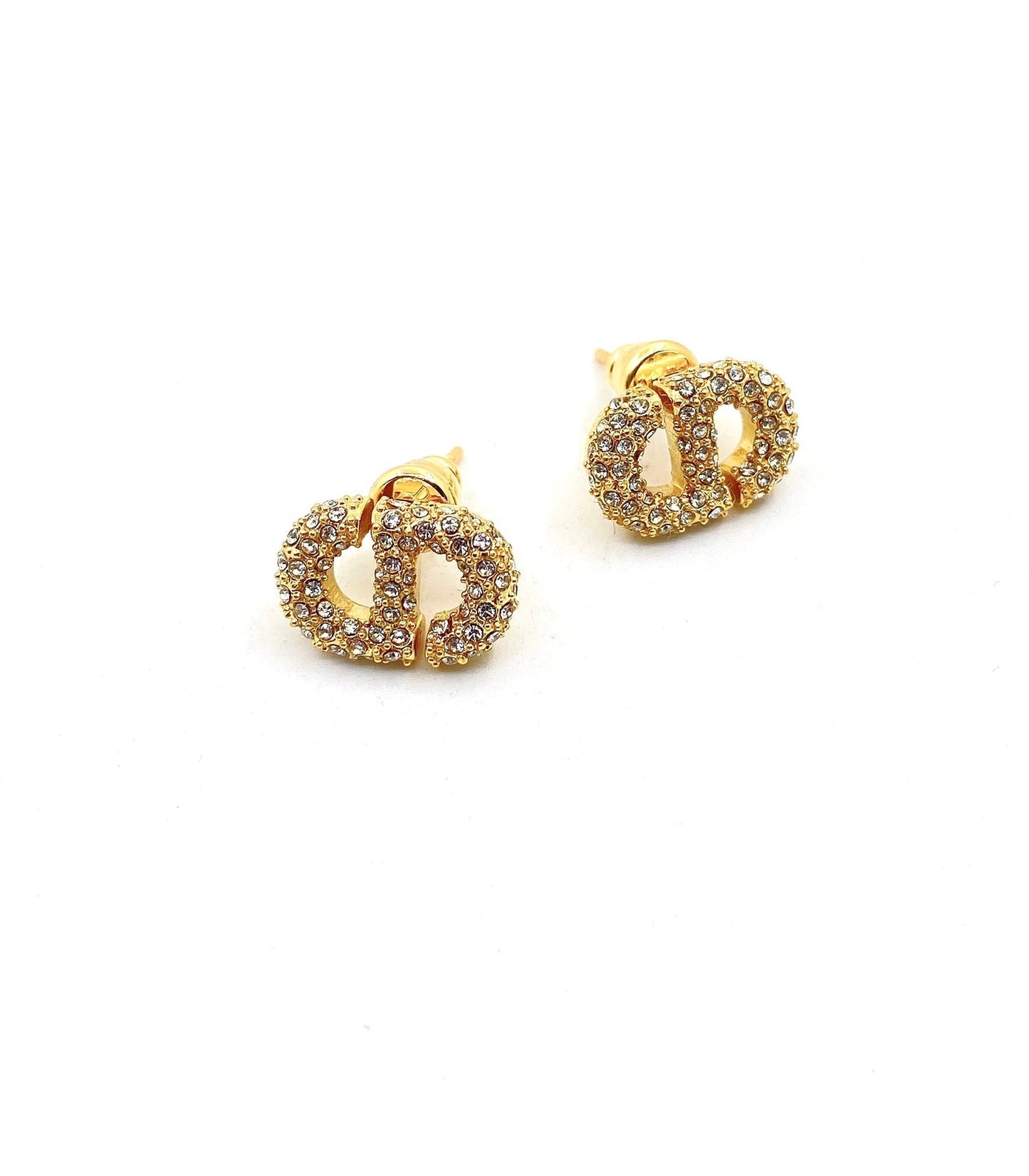 Boucles d'oreilles diamants CD 18 carats