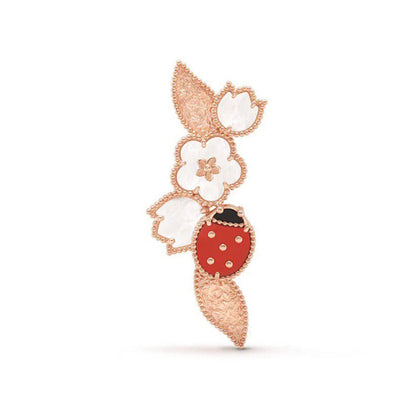 18K Van Cleef & Arpels Lucky Spring Brooch