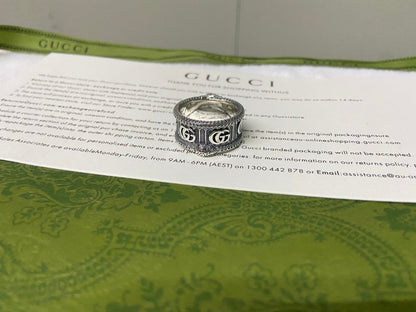 Double G Snake Ring