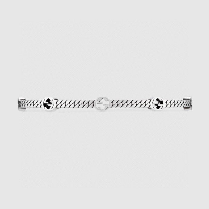 Double G Thin Interlocking G Bracelet