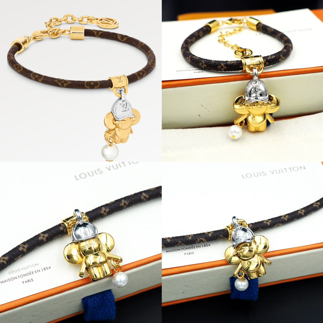 Bracelet Perles Louis Vivienne 18K