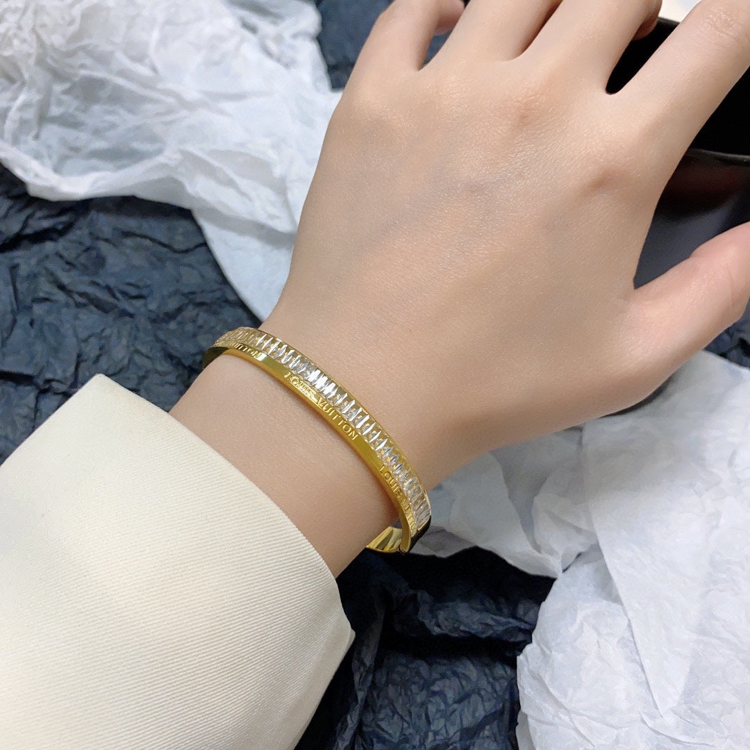 Bracelet Cristaux Louis 18K