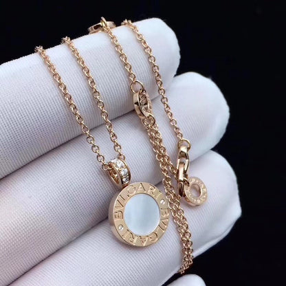 Collier en céramique blanche 18K BV