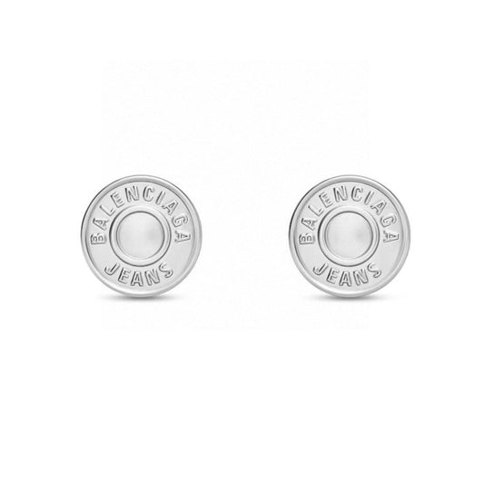 18K Balenciaga BB Cirle Earrings