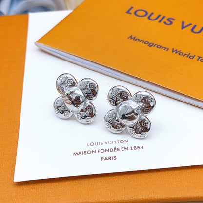 Boucles d'oreilles Louis Vivienne 18 carats