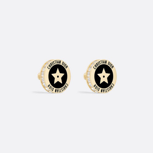 18K CD Night Code Earrings