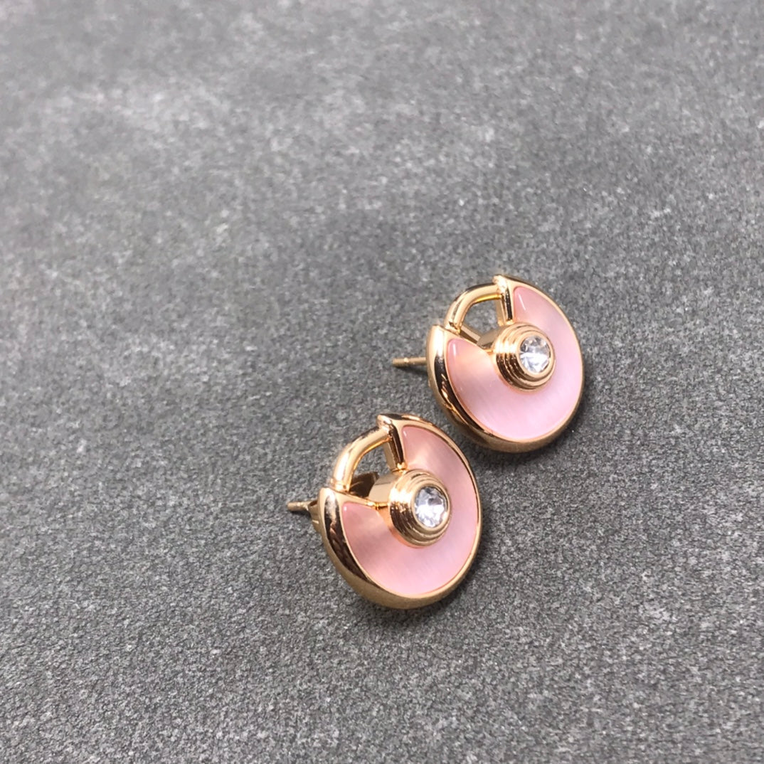 18K Amulette De Earrings