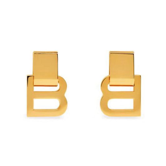 18K BB Earrings