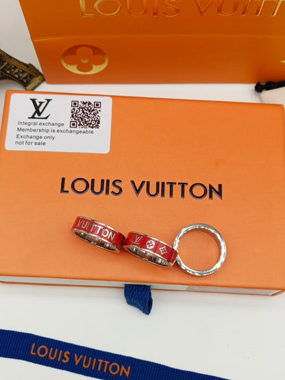 18K Louis Red Ring