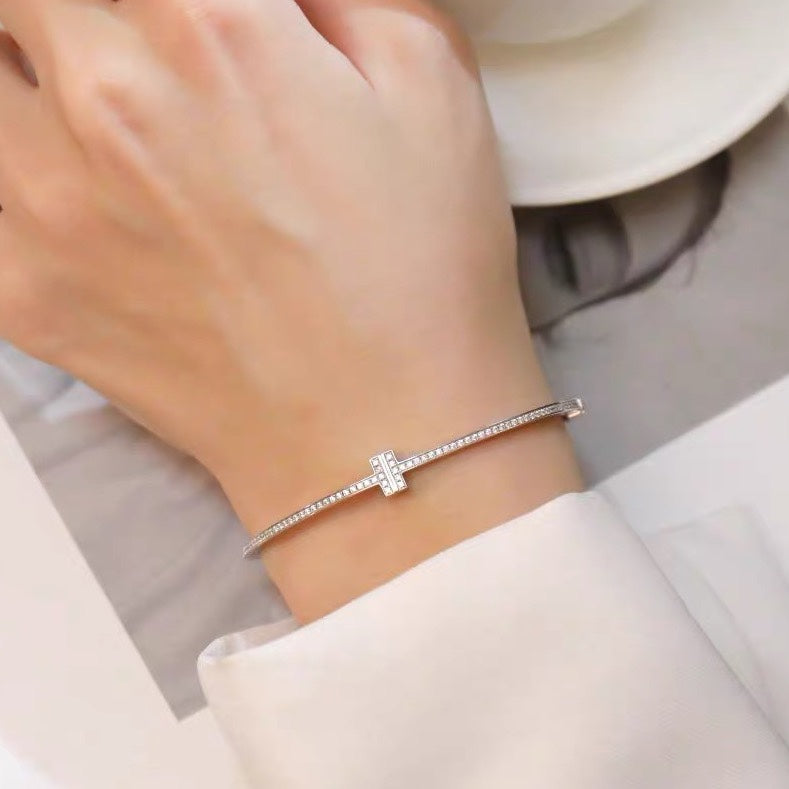 Bracelet Diamants T 18K