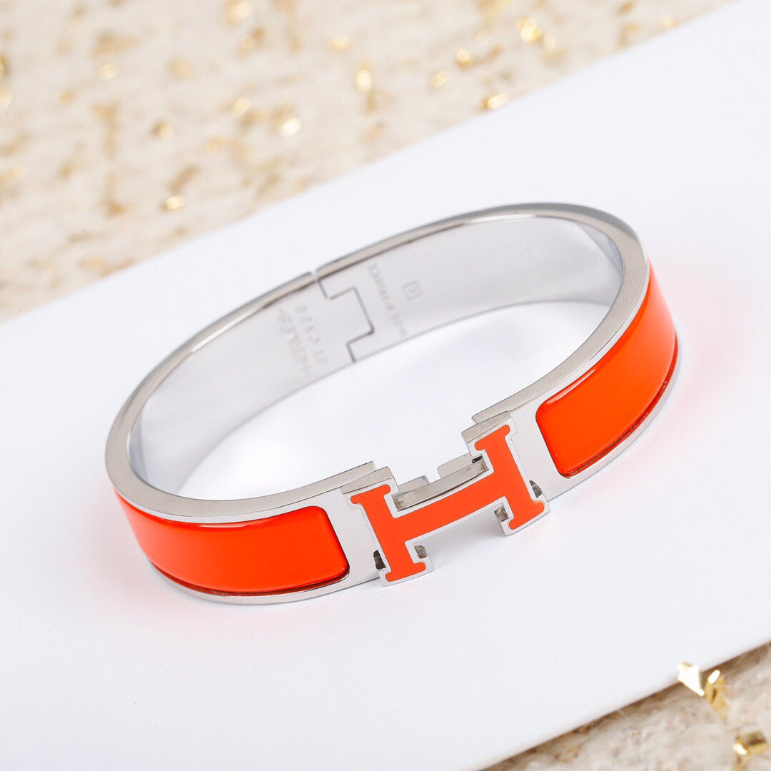 Bracelet Orange Clic H 18 carats